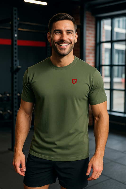 Men's Activewear Just Cool T-Shirt, Moisture-Wicking Workout Tee, Athletic Gym Top, Lightweight Training Shirt for Running & Fitness, GAFFA